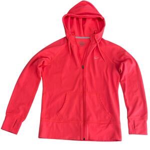 Nike M Therma Fit Full Zip Fleece Hoodie Jacket Sweatshirt Hooded Logo Running